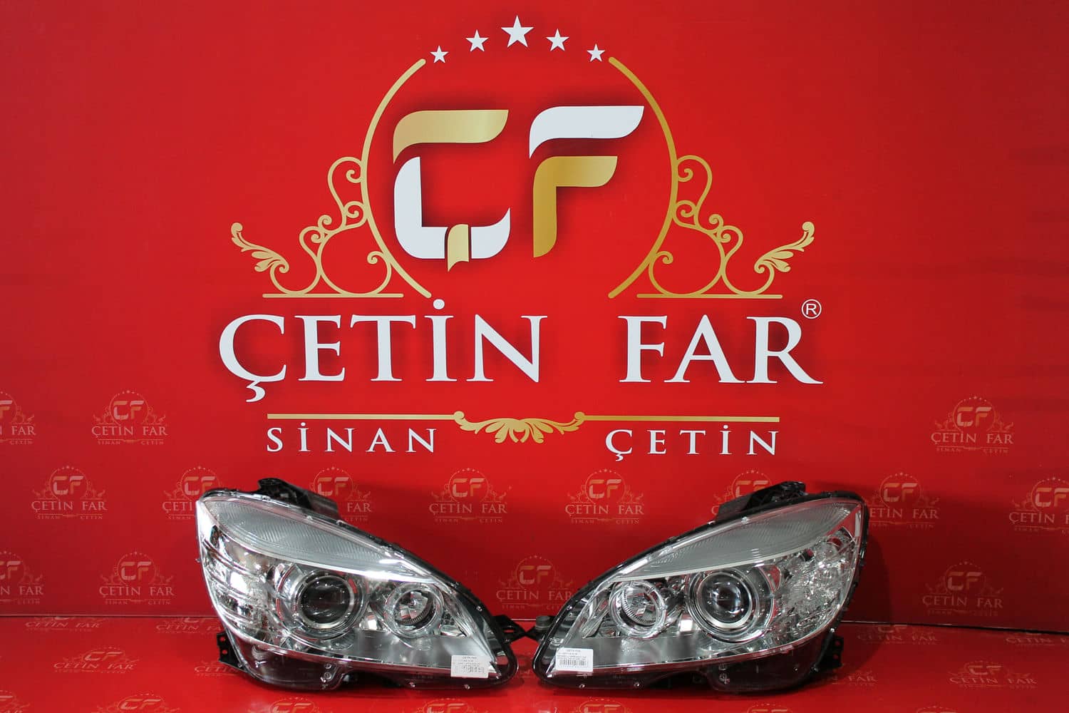 MERCEDES W204  C180 XENON  SAĞ SOL FAR HATASIZ 2008